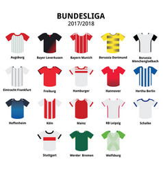 Bundesliga Jerseys 2017 - 2018 German Football