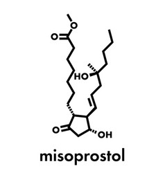 Misoprostol Abortion Inducing Drug Molecule