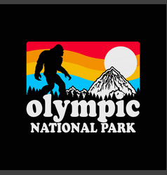 Olympic National Park Svg Png Dxf Silhouette