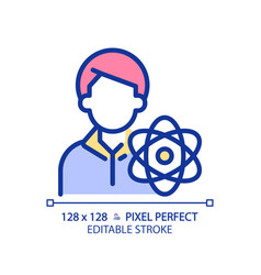 Stem Teacher Pixel Perfect Rgb Color Icon