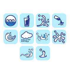 Water Icon Set