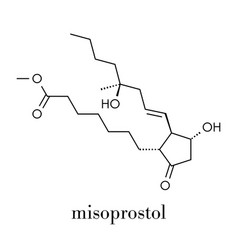 Misoprostol Abortion Inducing Drug Molecule