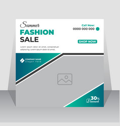 Modern Fashion Sale Social Media Post Template