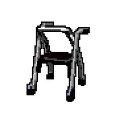 Accident Crutch Medical Game Pixel Art