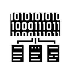 Files Encryption Glyph Icon