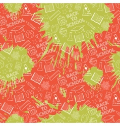 School Seamless Pattern Royalty Free Vector Image