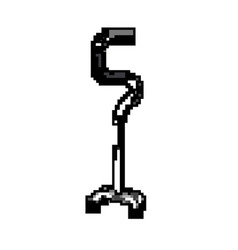 Fracture Crutch Medical Game Pixel Art