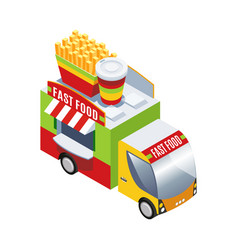 Isometric Food Truck