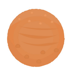 Orange Planet Monochrome