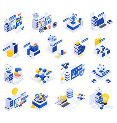 Data Economy Icon Set