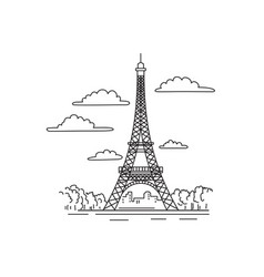 Eiffel Tower Or Tour On Champ De Mars