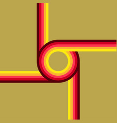 70s 1970 Abstract Stock Retro Lines