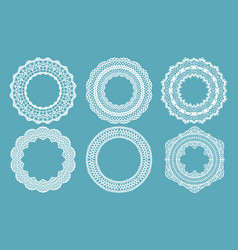 Laser Cut Paper Circle Frame Bundle Svg