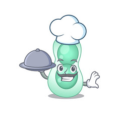 Serratia Marcescens Chef Cartoon Character