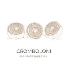 Simple Line Art New York Rolls Or Cromboloni