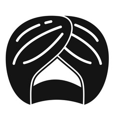 Arabic Turban Accessories Icon Simple