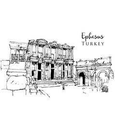 Drawing Sketch Ephesus