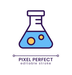 Conical Flask Pixel Perfect Rgb Color Icon