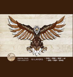 Eagle Panel Multilayer File Wall Home Decor