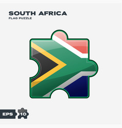 South Africa Flag Puzzle