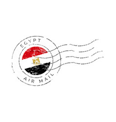 Egypt Postage Mark National Flag Postage Stamp