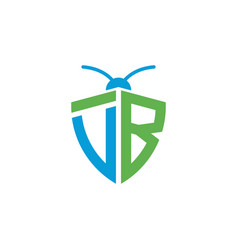 Letters Vb Pest Control Logo