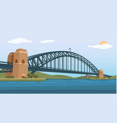 Sydney Harbour Bridge Australia Famous Landmark