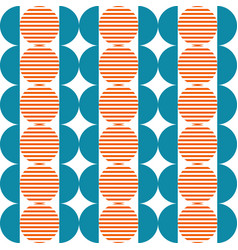 Abstract Geometric Pattern Mid Century Style