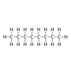 Octane Organic Chemical Compound Molecule Stick