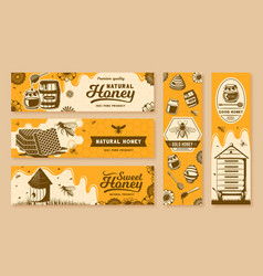 Hone Banners Healthy Natural Sweets Bee Farm