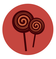 Lollypop Circle Icon