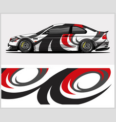 A Ferocious Sports Car Wrap Design