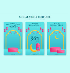 Instagram Ramadhan Story Template Set