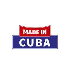 Made In Cuba Seal