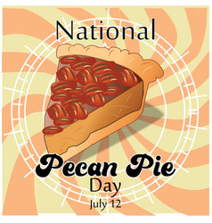 National Pecan Pie Day Sign