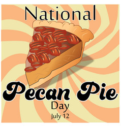 National Pecan Pie Day Sign