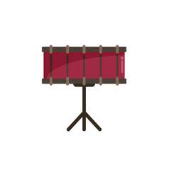 Stand Drum Icon Flat Kit Music