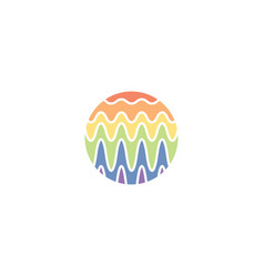 Wave Wavelength Logo Icon Symbol Element