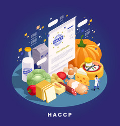 Haccp Food Safety Concept