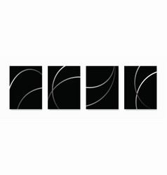 Minimalist Line Art Gradation Wall Art This Black