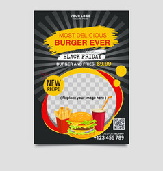 Fast Food Restaurant Flyer Template