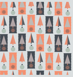 Christmas Pattern Nordic Style Green Beige