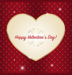 Happy Valentines Day Lettering Greeting Card