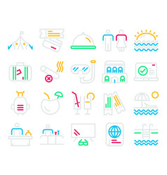 Vacation Icons Set