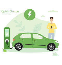 Quick Charge Electric Car