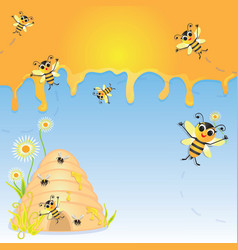 Honey Bee Party Invitation