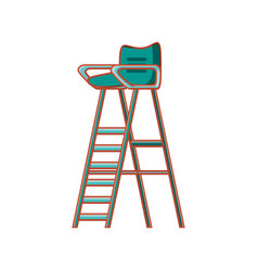 Tennis Referee Tower Chair Icon