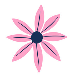 Flat Baby Pink Flower