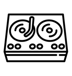 Hiphop Swag Player Icon Outline Style