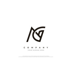 Initial Letter Ng Logo Design